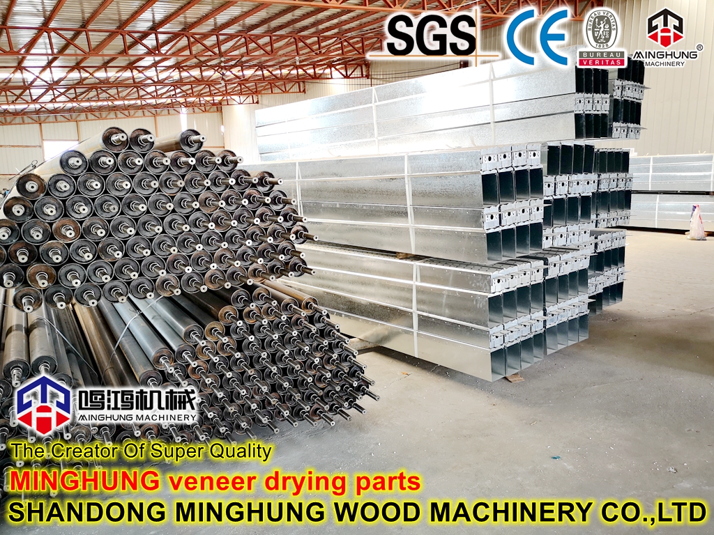 roller for veneer drying Roller para secado de chapa