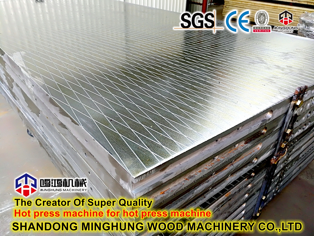 hot platen for hot press machine platina caliente para MINGHUNG Hot Press Machine
