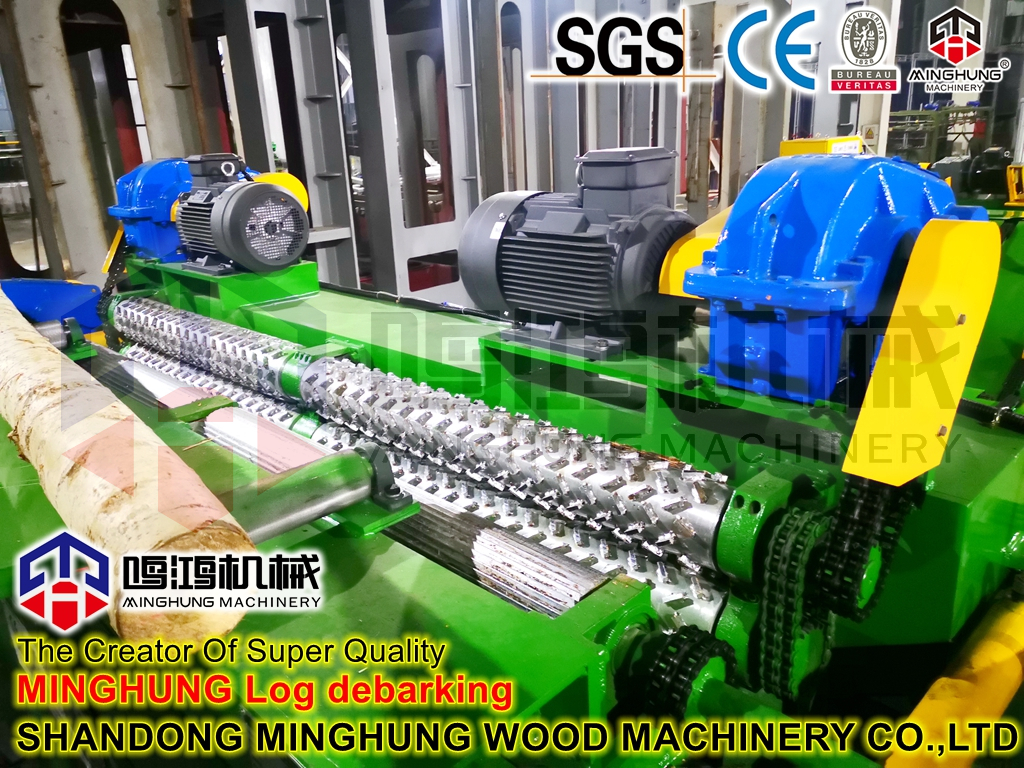 wood debarking machine descortezadora de madera