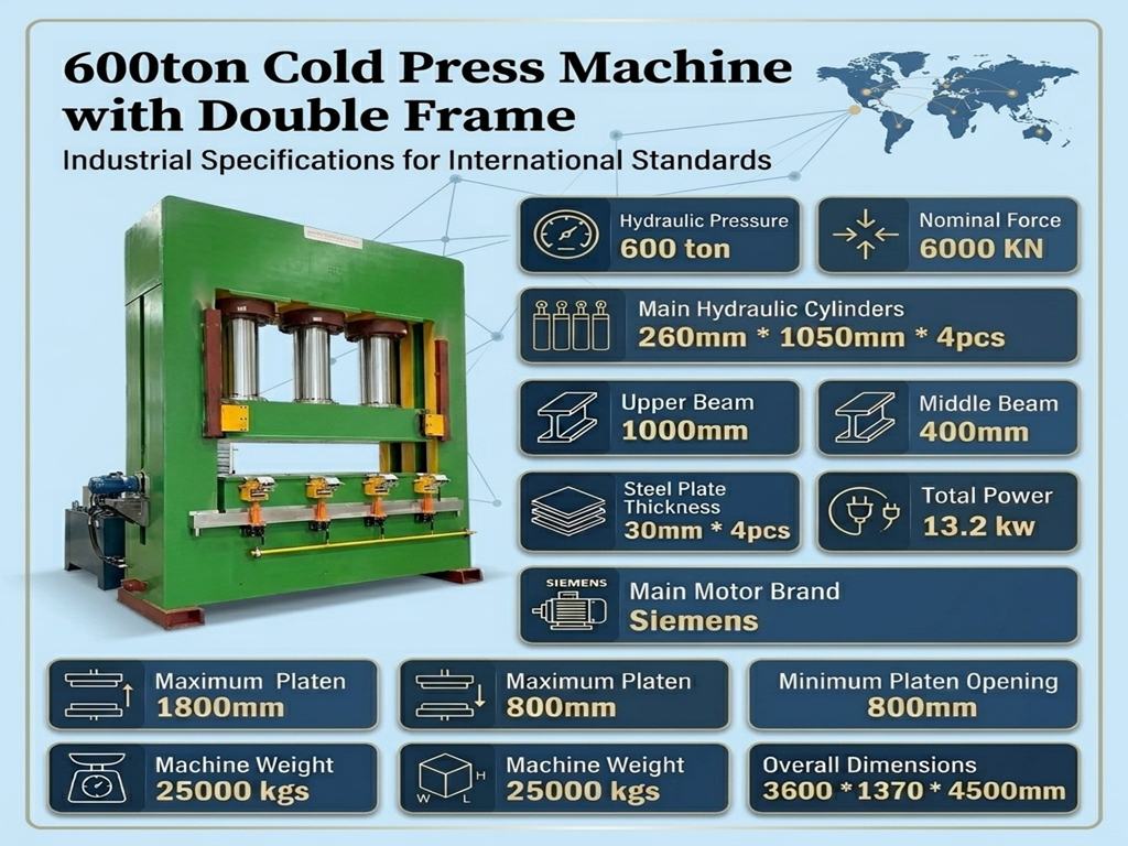 prensa en frio 600T