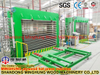 China Linyi Fábrica profesional de máquina de prensado en caliente de máquina de madera contrachapada