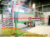 Máquina secadora de prensa de chapa para máquina de producción de madera contrachapada