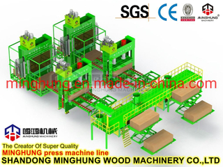 Máquina de prensado en caliente hidráulica de aceite para máquina de fabricación de madera contrachapada de chapa