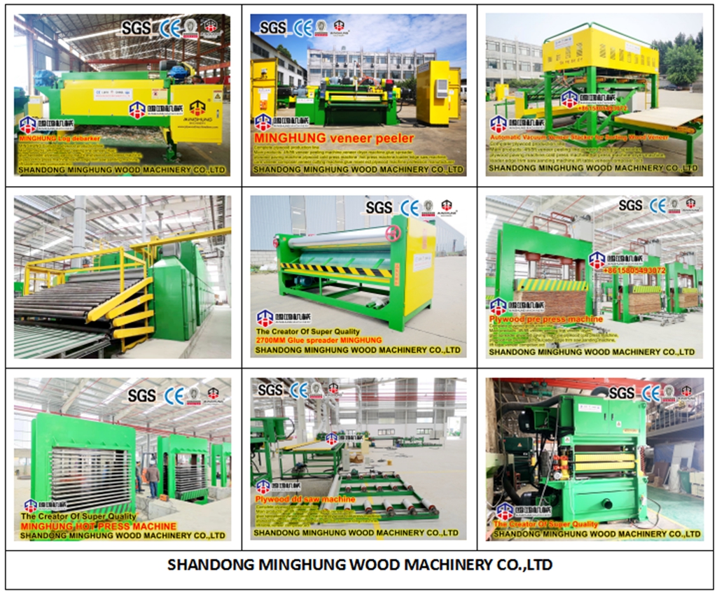 M&aacute;quina de madera contrachapada de China