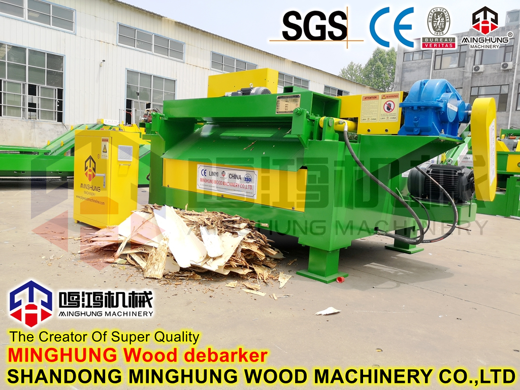 MINGHUNG Descortezadora de troncos de madera