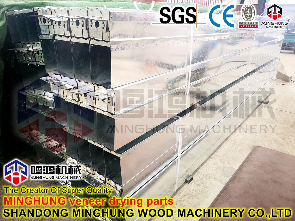 piezas de la máquina secadora de chapa