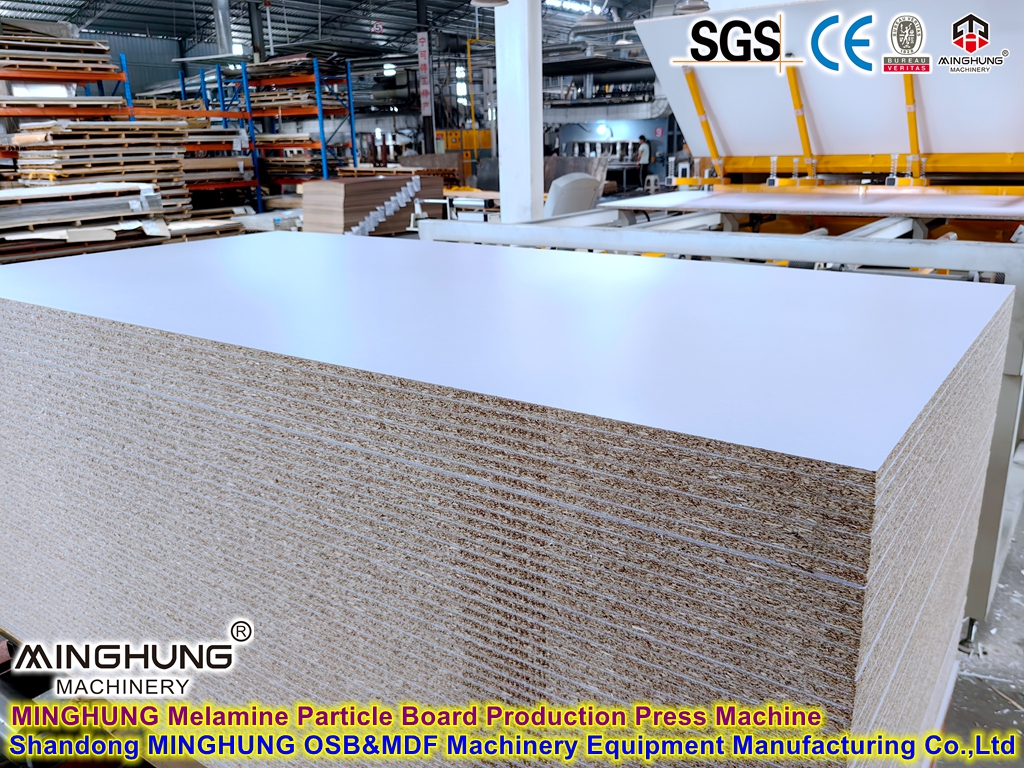 MINGHUNG Máquina de producción de tableros de partículas de melamina