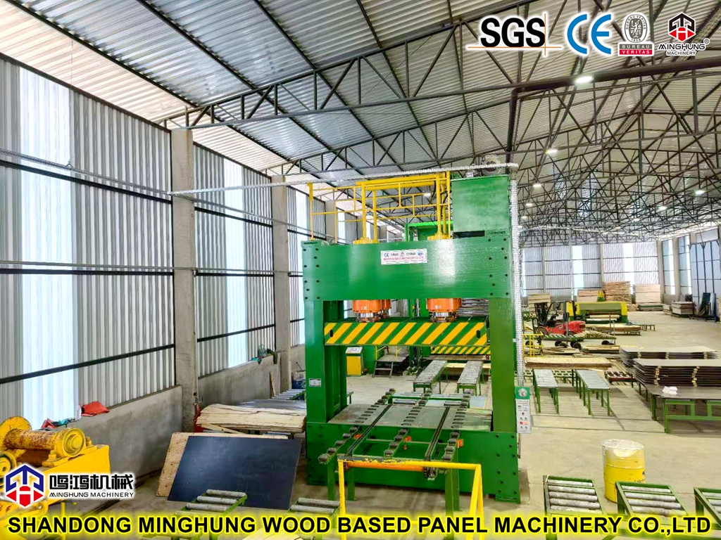 Máquina de madera fría de madera fría de Shandong MINGHUNG