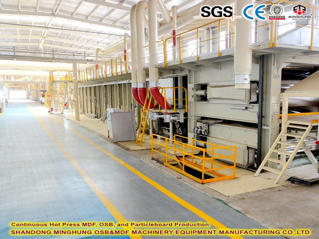 Producción continua de Hot Press MDF, OSB y Partartleboard