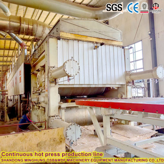 Prensa caliente continua de presión plana y dedicada a OSB