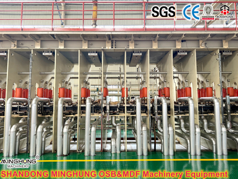  Línea de producción de prensa continua de tableros ultraligeros Maquinaria de tableros de paneles