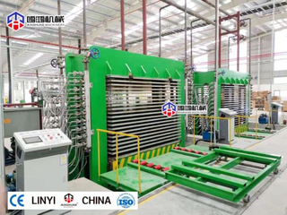 Máquina de prensado en caliente hidráulica de madera contrachapada 500t Daylights