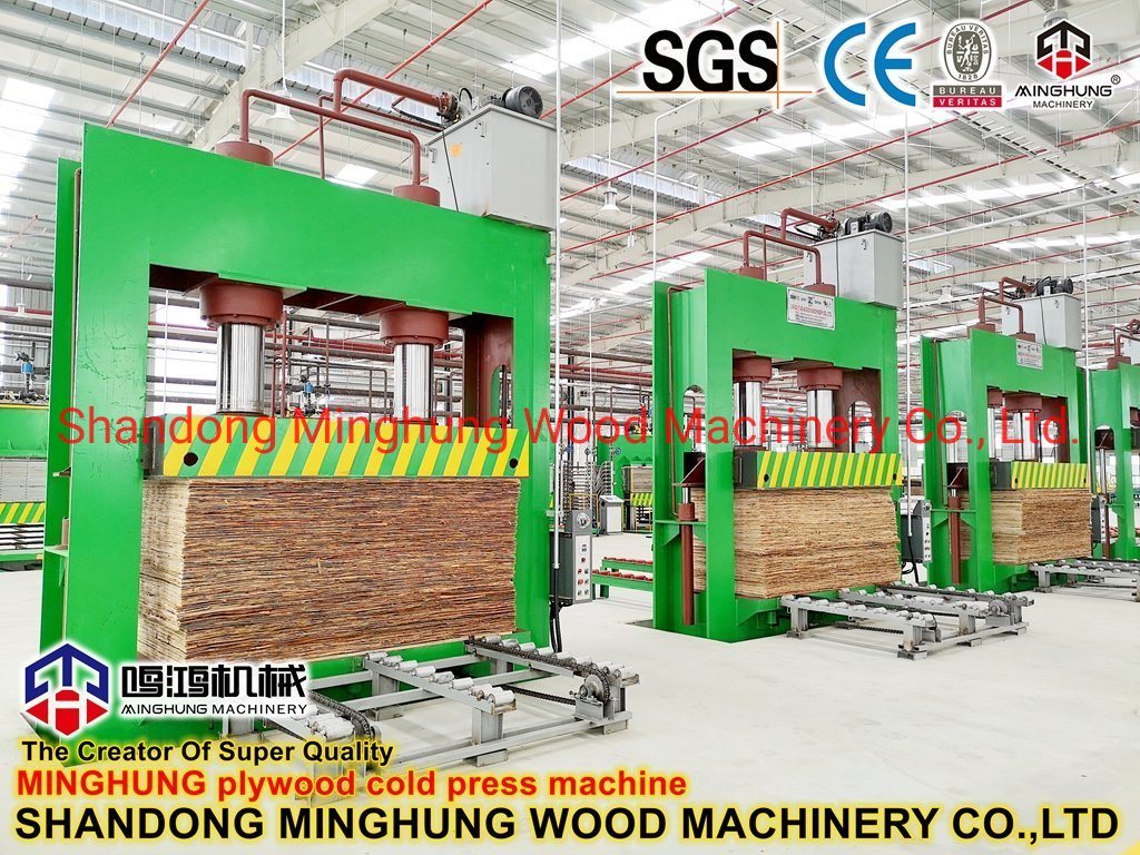 Prensa hidráulica en frío de madera contrachapada para carpintería fabricada por China Manufacturer Factory