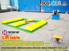 Plataforma elevable para secador de rodillos de chapa