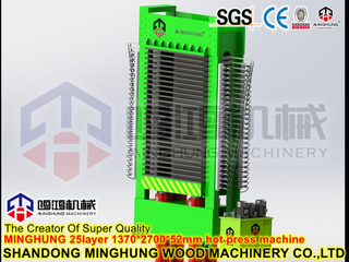 Máquina de tablero de melamina laminado de tablero contrachapado 800t