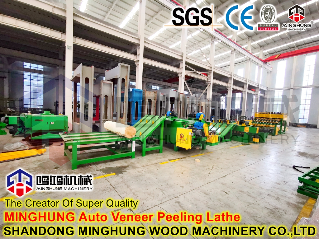 torno de pelado de chapa