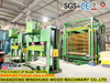 Máquina de carpintería de prensado en frío de 500t y 600t para fabricación de madera contrachapada