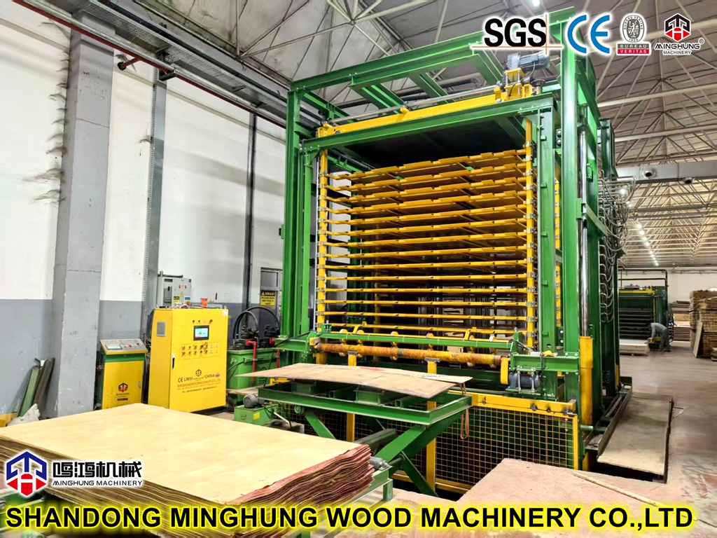 China Automatic Woodwood Hot Press