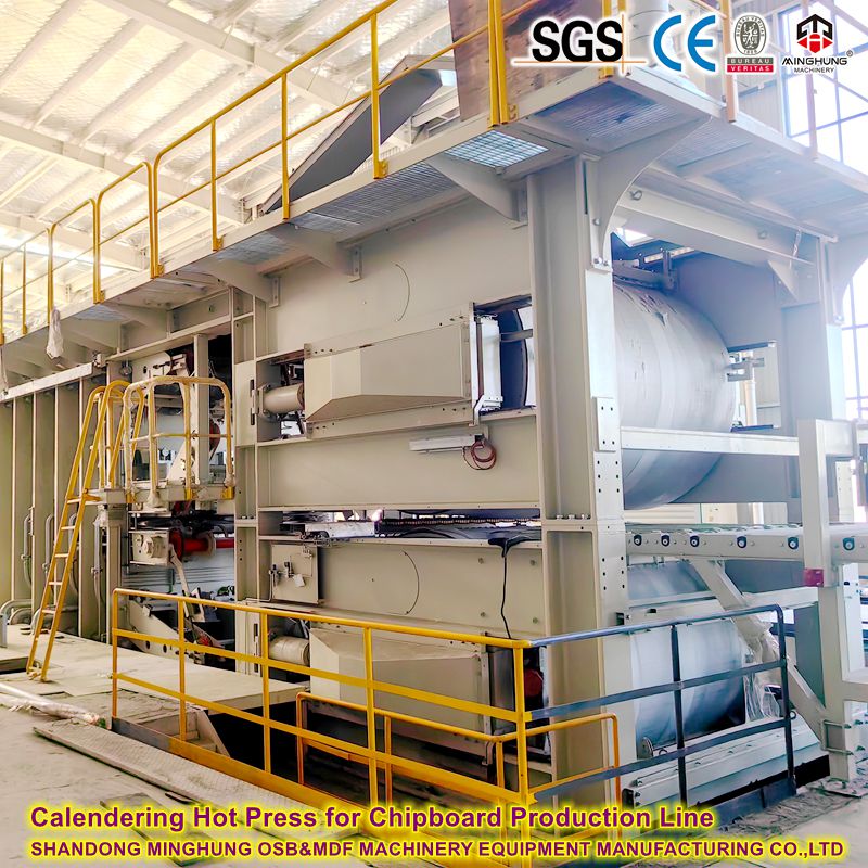 Máquina de prensado plano continuo de China de alta velocidad