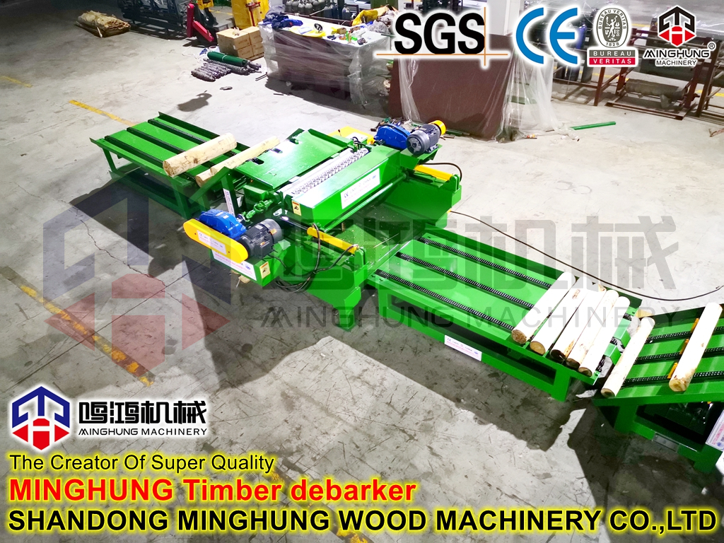 MINGHUNG descortezadora de madera
