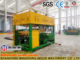 Apilador de madera contrachapada paletizador de madera contrachapada de succión al vacío de alta velocidad