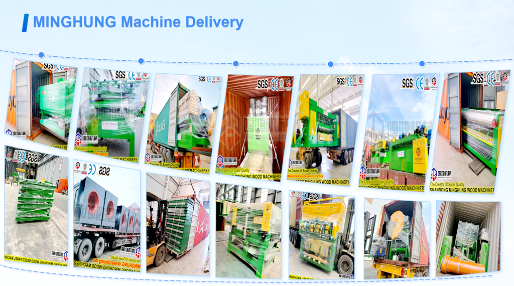 MINGHUNG Entrega de la m&aacute;quina2