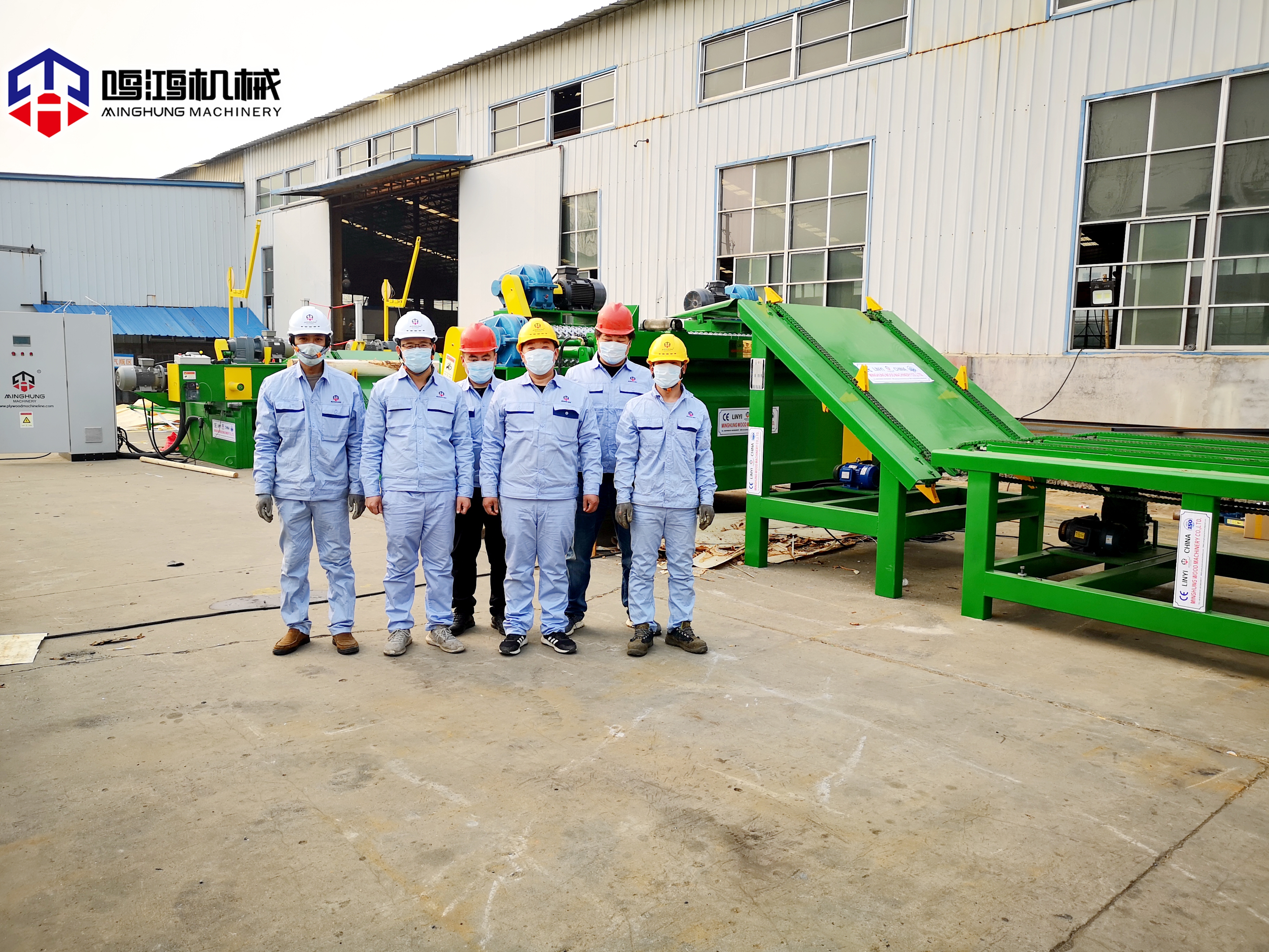 Máquina de madera contrachapada de China