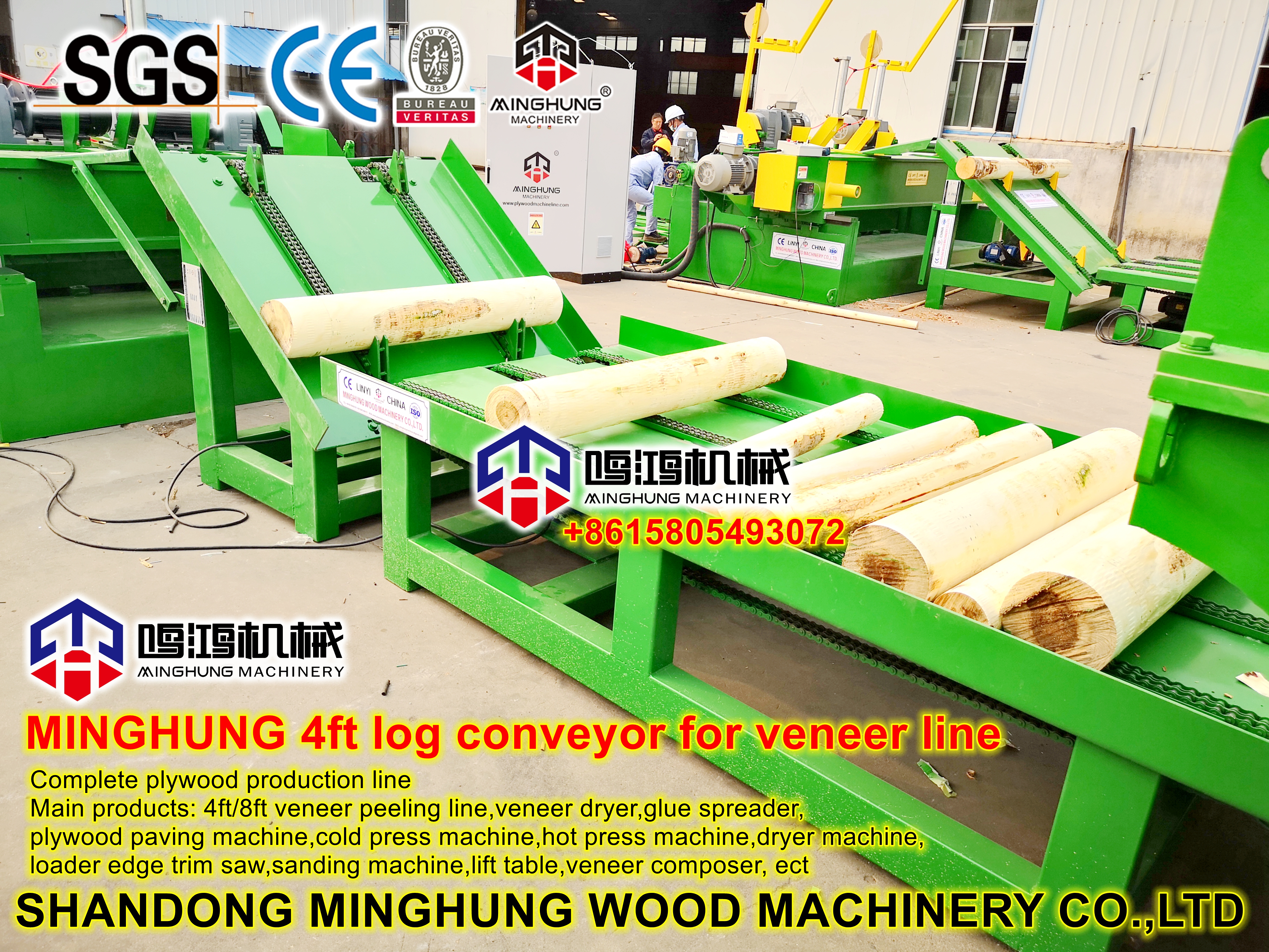 transportador de troncos