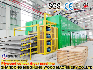 Máquina secadora de madera contrachapada rentable