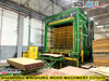 Máquina de prensado en caliente de madera contrachapada de gran formato de 500 toneladas