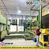 Máquina de prensado en caliente completamente automática de madera contrachapada con salida de 500 hojas por día