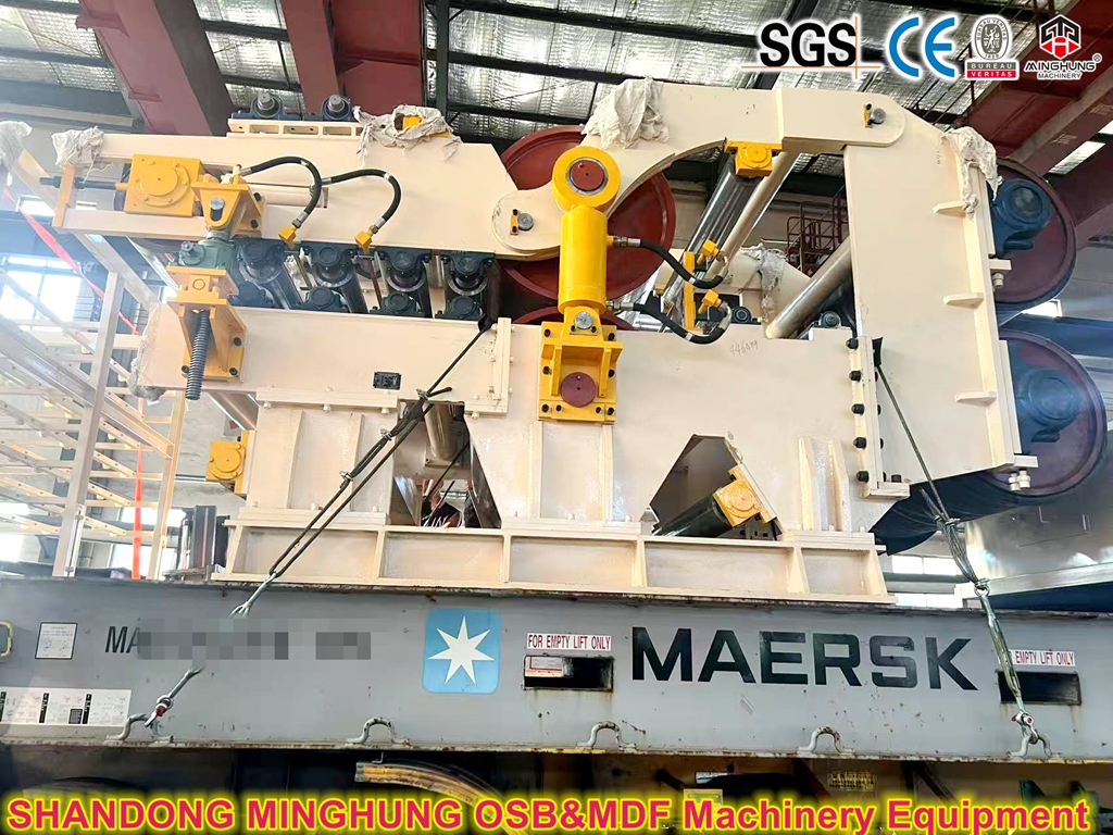 MINGHUNG OSB Multi-Rolls continuos pre presi&oacute;n a la India