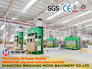 Máquina hidráulica de prensado en frío de madera contrachapada para máquina de madera contrachapada