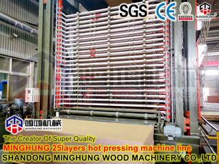 Línea de producción de madera contrachapada de 1830 mm 