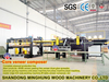 Máquina constructora de núcleos de chapa para máquina de fabricación de madera contrachapada para carpintería