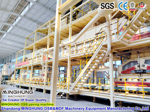 60000m³ Equipo de producción de OSB de bajo costo anual