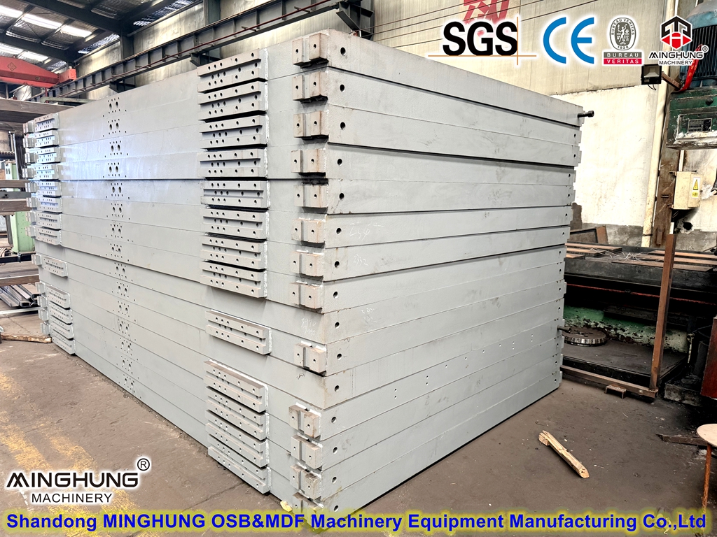 placas calientes sólidas para máquina de prensado en caliente