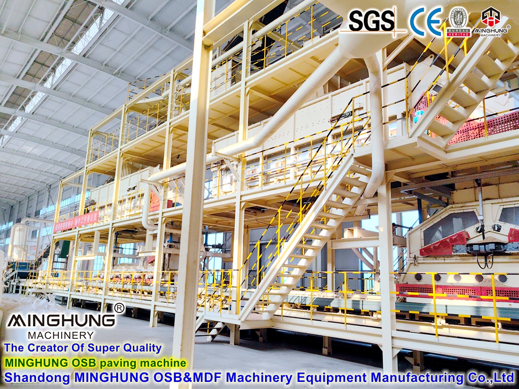 Máquina de pavimento OSB