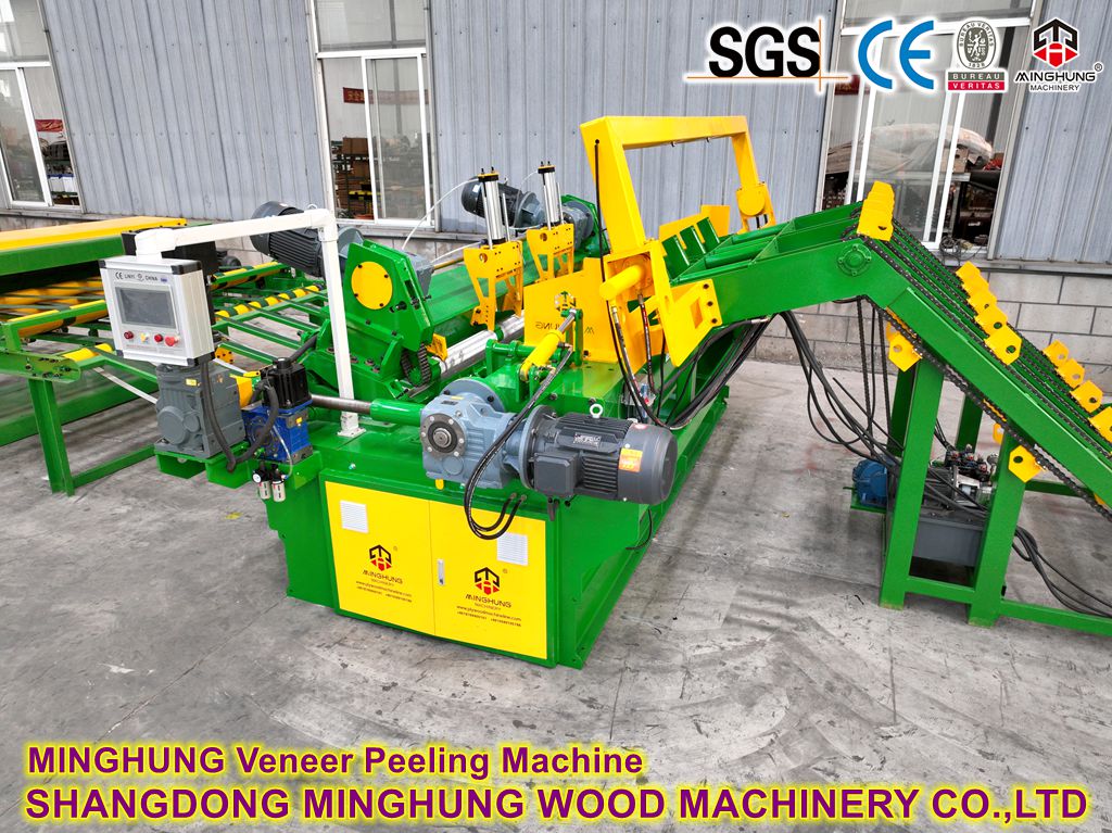 M&aacute;quina peladora de madera