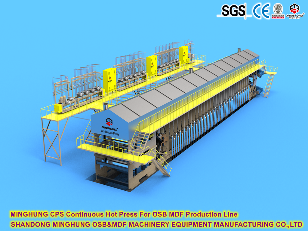 Línea de producción de OSB MDF
