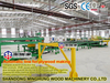 Sierra para trabajar la madera para la producción de madera contrachapada