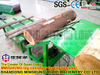Alimentador de troncos para transportar madera a máquina de chapa de madera