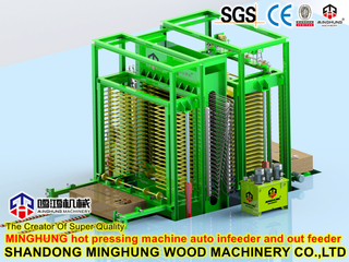 Prensa en caliente de paneles de madera contrachapada de 15 luces diurnas para la industria del papel y productos forestales