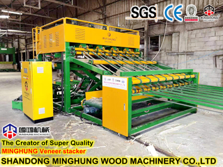 Apilador de succión al vacío para madera contrachapada ultrafina