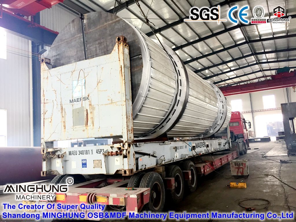 Rotario Drum Secador de carga de carga 