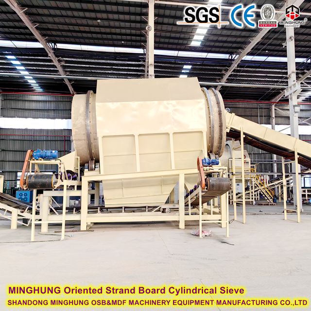 MINGHUNG Sistema de tamiz cilíndrico de placa orientada