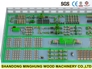 Máquina de madera contrachapada de China para la industria de aserraderos de madera contrachapada