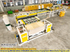 100cbm - 400cbm Línea de máquinas de producción de tableros de partículas / tableros de partículas / tableros OSB