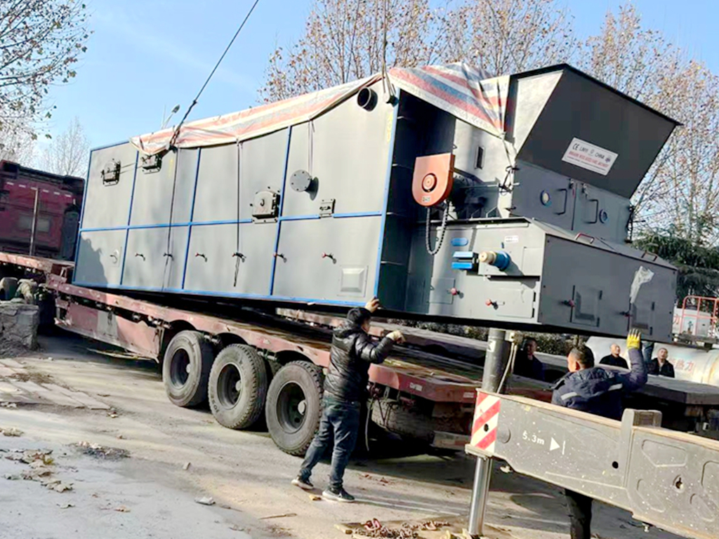 Entrega de caldera de aceite de transferencia de calor 