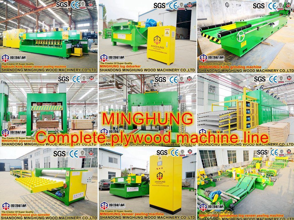M&aacute;quina de madera contrachapada China